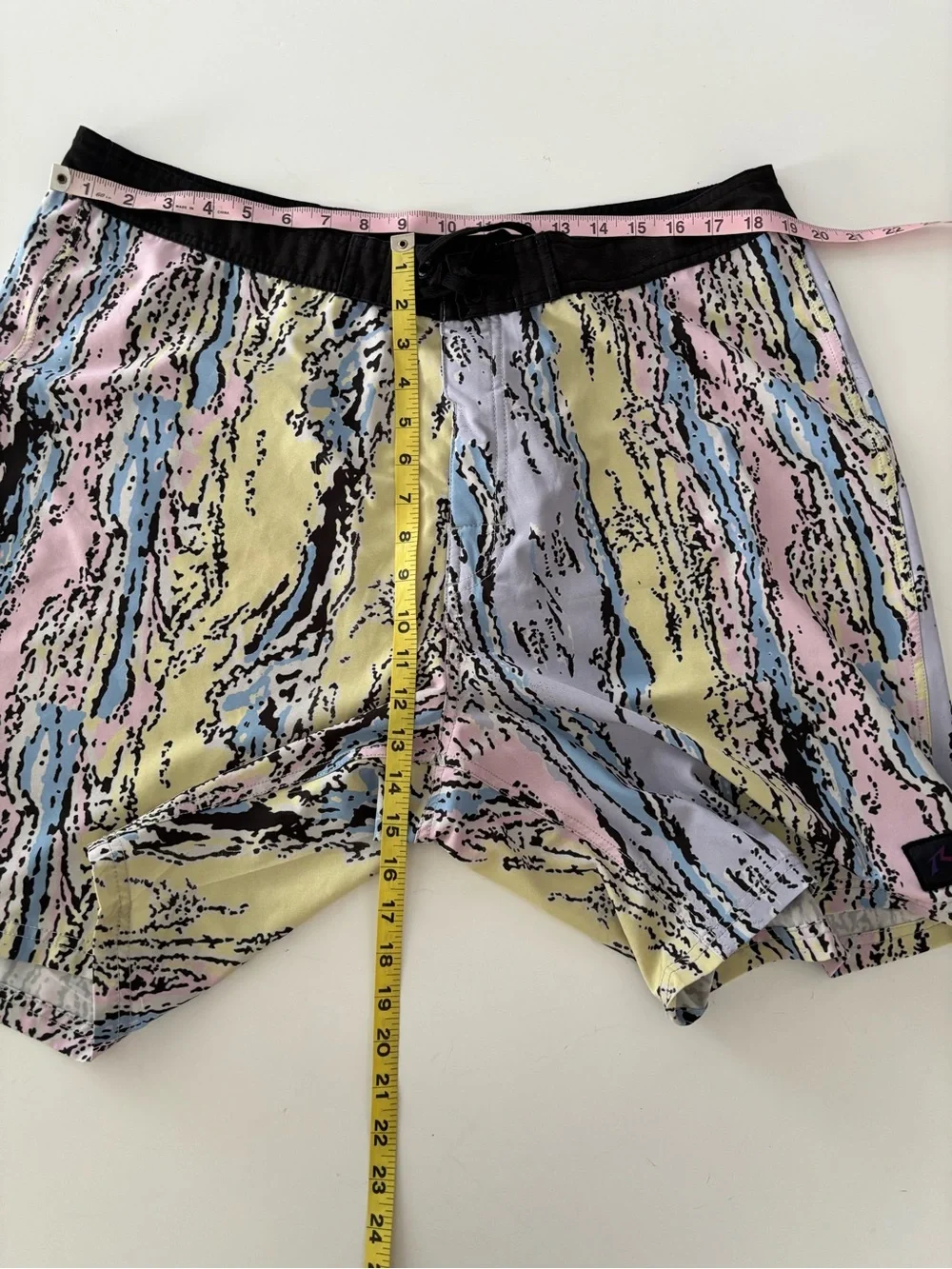 Rusty Men’s Multi-Color Swim Trunks Size 38